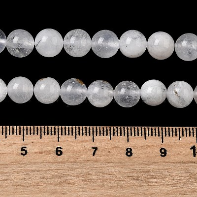 Бусины из натурального радужного лунного камня G-D340-A01-8mm-1