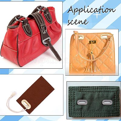 12 шт. 3-цветная вкручивающаяся люверсная фурнитура из цинкового сплава&nbsp;FIND-GF0003-24-1