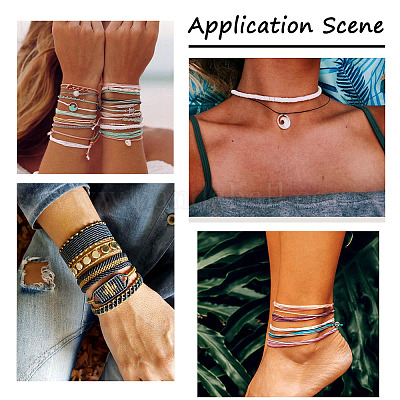 5 рулон нейлоновых ниток 5 цветов NWIR-YS0001-01C-1