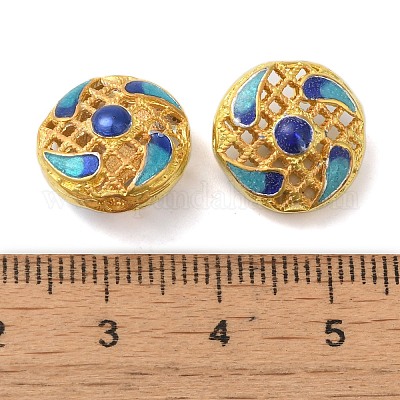 Стойки обшивки латунные бусины KK-P276-31G-1