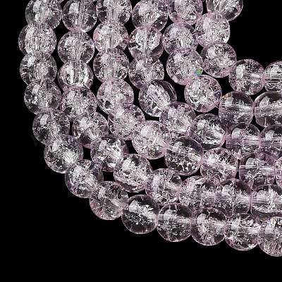 Стеклянные бусины кракле GLAA-XCP0002-03B-1