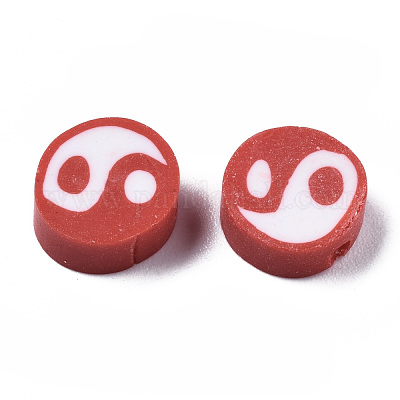 Бусины из полимерной глины  CLAY-T016-65F-1