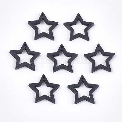 Расписные подвески из тополя&nbsp;WOOD-T021-10D-1