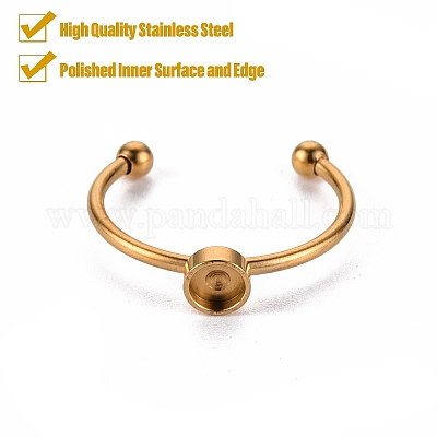 201 фурнитура для манжетного кольца из нержавеющей стали STAS-S080-042A-G-1