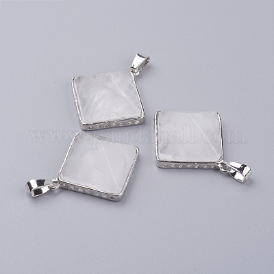 Природного кварца хрустальных подвесок G-E442-02W-1