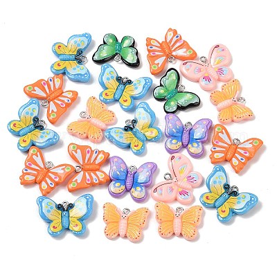 Подвески из смолы RESI-B035-02A-1