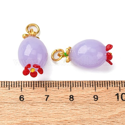 Подвески лэмпворк ручной работы LAMP-Z012-01G-03-1