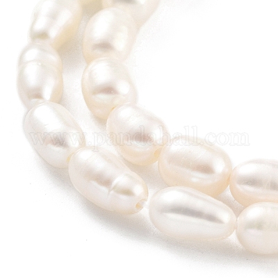 Нити из натурального культивированного пресноводного жемчуга PEAR-P062-05C-1