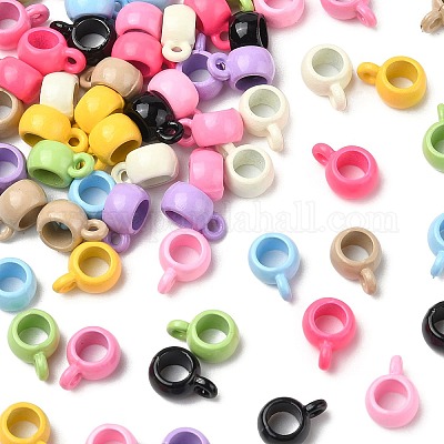 60 шт. 10-х цветные литые трубчатые дужки FIND-CJ0003-37-1