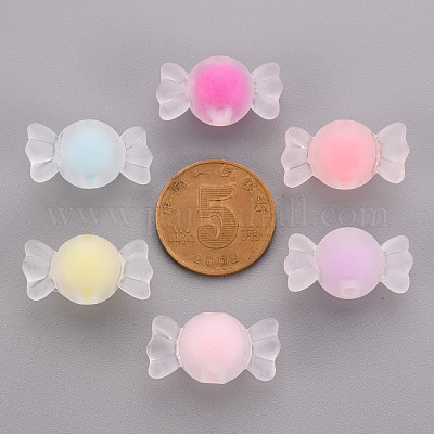 Прозрачные акриловые бусины X-TACR-S152-13C-1