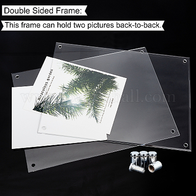 Набор акриловых рамок для сертификатов HJEW-WH0014-28-1