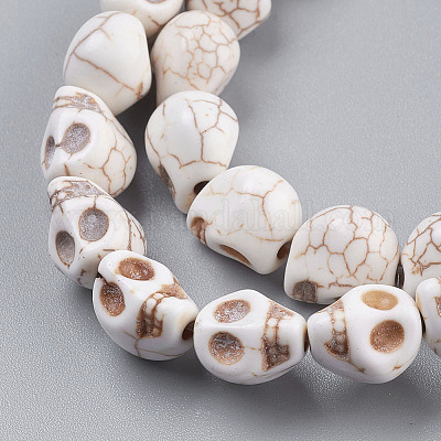 Нити бусин из драгоценных камней X-TURQ-S105-10x10mm-09-1