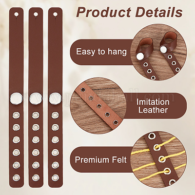 Хранение пряжи из искусственной кожи DIY-WH0888-107-1