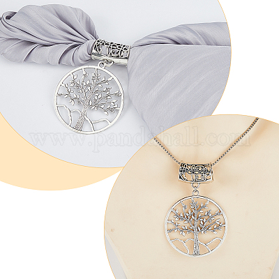 6шт 6 стиля сплава европейские висячие подвески в тибетском стиле HJEW-FH00012-1