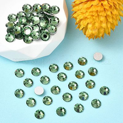 Preciosa® maxima crystal без горячей фиксации плоские камни Y-PRC-NSS8-50010-1