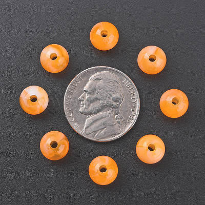 Акриловые бусины&nbsp;LS-MACR-S375-001B-06-1