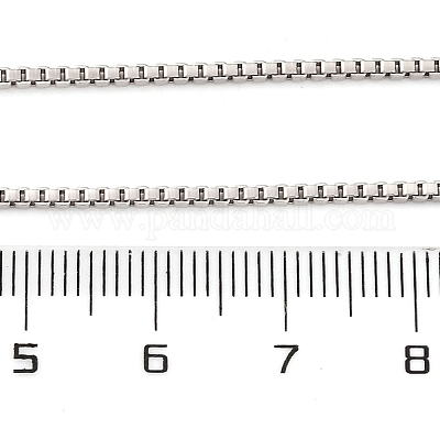 1.5 мм стойка покрытие латунные цепочки ожерелья для женщин мужчин MAK-L044-30P-1