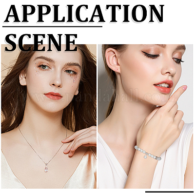 10 шт. 925 серебряных шурупа для крепления колышков STER-BBC0008-51P-1