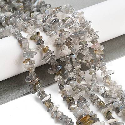 Природные лабрадорита бисер нитей G-G0003-B43-1