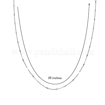 Цепи Figaro из нержавеющей стали 304 CHS-SZ0001-02P-1