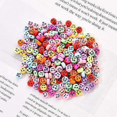 Непрозрачные акриловые бусины MACR-YW0001-22B-1