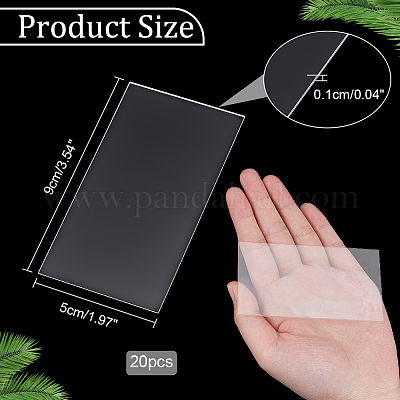 Акриловые листы&nbsp;AJEW-WH0317-49-1