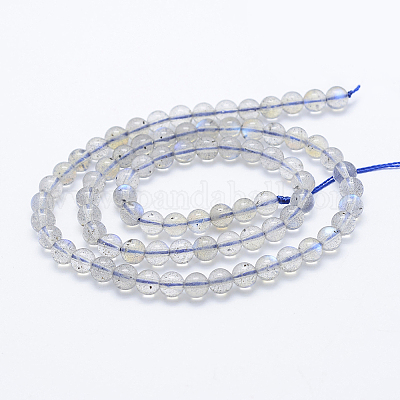 Природные лабрадорита бисер нитей G-J373-14-5mm-1