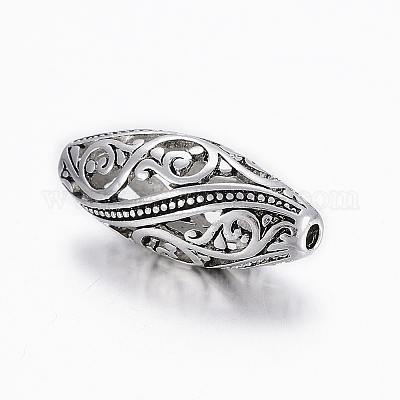 Сплавочные овальные бусины тибетского стиля &nbsp;LS-X-TIBE-YC29812-1