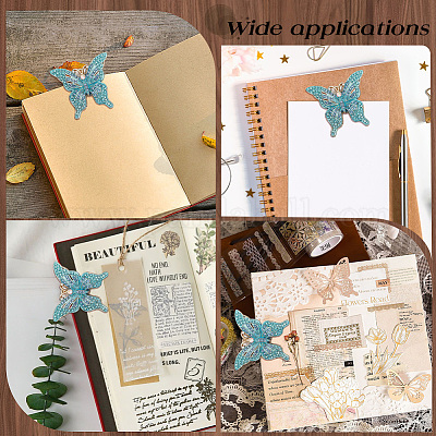 Зажим для книги из сплава AJEW-WH20072-52D-1