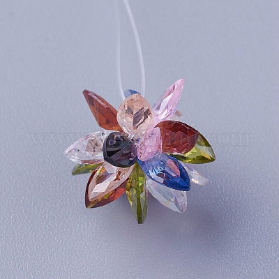 Стеклянные бусины тканые EGLA-A003-A03-1