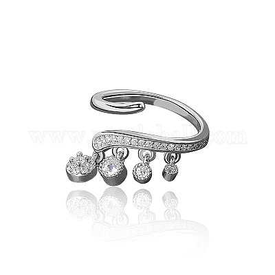 Латунные кольца из манжеты с прозрачным цирконием FS-WG905BE-01-1