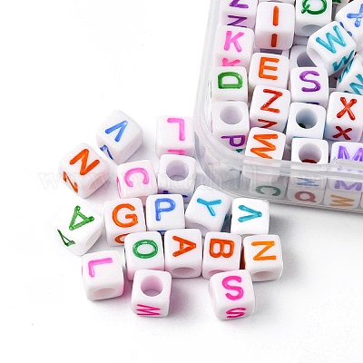 100шт акриловые бусины MACR-YW0002-30-1