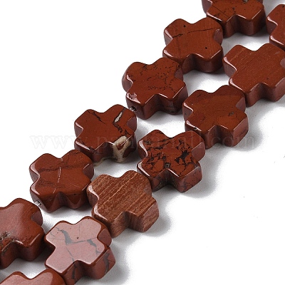 Натуральные красные яшмы бусы пряди G-M418-B07-01-1