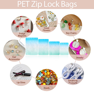 100 шт. 4 стиля пакетов с застежкой-молнией для животных OPP-TA0001-19D-1