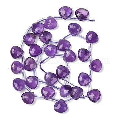 Natürlichen Amethyst Perlen Stränge&nbsp;G-L654-L01-01-1