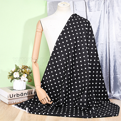 3 м полиэстеровая ткань в горошек&nbsp;DIY-NB0014-80A-1