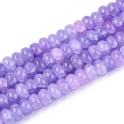 Стеклянные бусины GLAA-N059-5x8mm-38-1