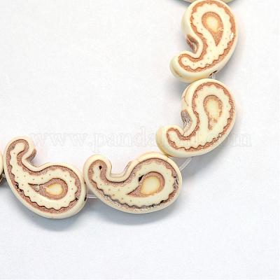 Бусины из синтетического магнезита TURQ-S282-38B-1