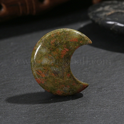 Натуральный массажер из пальмового камня унакит PW-WGEE13D-10-1