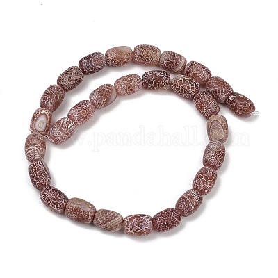 Естественные выветрившиеся агатовые бусины G-NH0047-B02-01-1