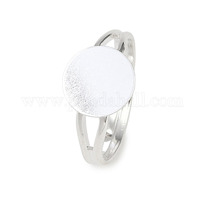 Componentes de anillo de latón&nbsp;KK-C3044-10mm-S-1