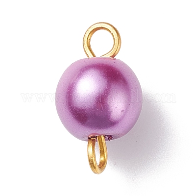 Стеклянные подвески с имитацией жемчуга PALLOY-JF01881-02-1