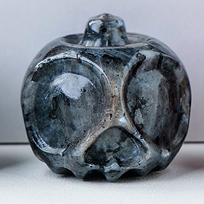 Хэллоуин натуральный лабрадорит украшения для дома G-PW0004-52E-1