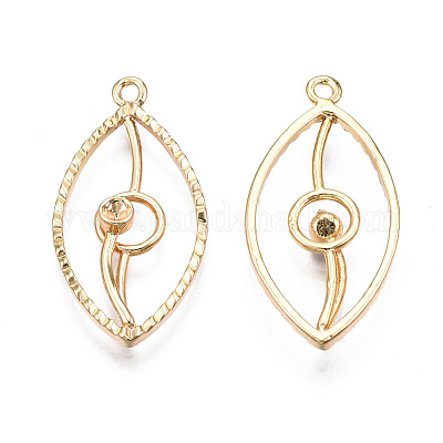 Сеттинги для кулона (стразов) из латуни  KK-S356-418-NF-1