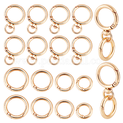 20 шт. 5 стиля застежки-защелки из цинкового сплава FIND-PH0025-09G-1