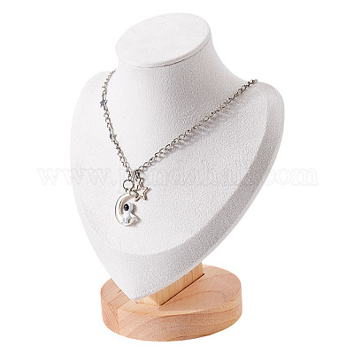 1 шт. подставки для ожерелий из микрофибры NDIS-NB0001-09-1