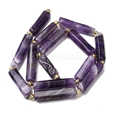 Природный аметист нитей бисера G-D353-A16-01-1