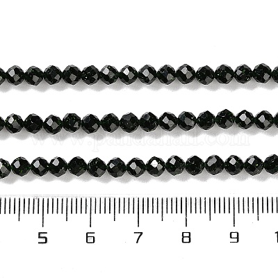 Синтетический зеленый авантюрин бисер нитей G-A233-A01-02-1