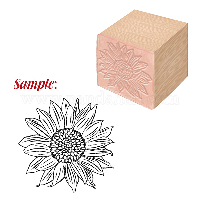 Journal Rubber Stamps with Wooden Mount