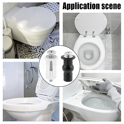 6 комплект из 2 универсальных болтов для сиденья унитаза из нержавеющей стали FIND-UN0001-99-1